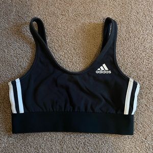 Adidas Black Sports Bra